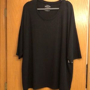 NWT - TORRID SUPER SOFT black sleep shirt - 4/4XL